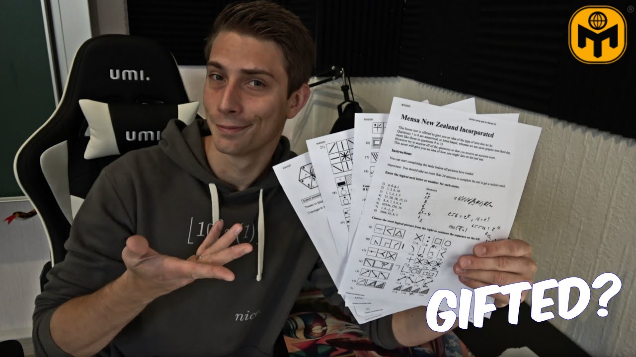 What does an Official Mensa IQ Test look like?