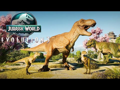 NEW RELEASE | NEW JURASSIC PARK GAME - Jurassic World Evolution 3 - Campaign & Sandbox! - Part 4
