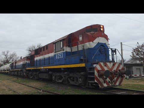 [4K] Tren vacio de NCA con destino a General Deheza pasando por Marcos Juárez!!!!!!