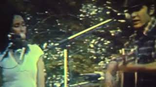 Phil Ochs and Joan Baez performing &quot;There But For Fortune&quot; at the War Is Over rally (May 11, 1975)