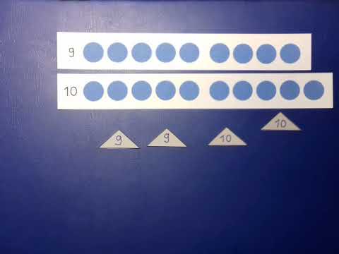 Mathe lernen in Klasse 1 - Die 9 und die 10 zerlegen
