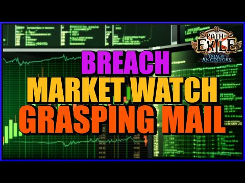 [POE 3.22] Market Watch - Breach - The Truth Behind Grasping Mails! Pick Up Those Breach Rings!