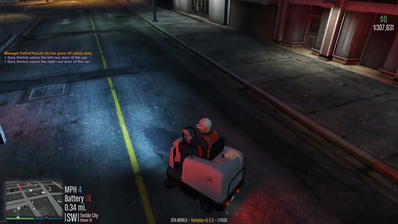 GTAW Roleplay - Street Sweeper - YouTube