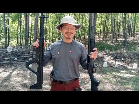 20 gauge Rock Island VR82 semi vs 12 gauge Reming 870 pump. Virginia VA CCW n defense shooting class