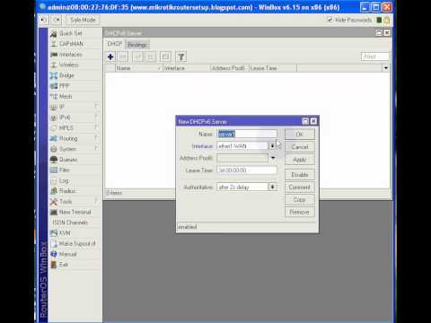 Mikrotik Router ipv6 DHCP Server Configuration | ipv6 DHCP Setup