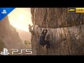 (PS5) Uncharted 4 - Extreme Parkour Mission | Ultra High Graphics GAMEPLAY [4K HDR 60fps]