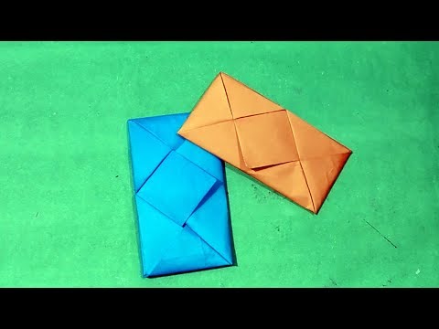 Letter Folding | DIY - Easy Origami Envelope Tutorial(No Glue Required)