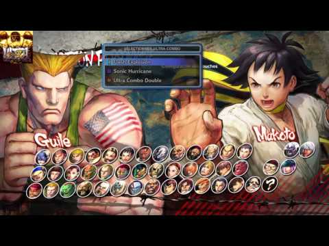 OS-Nouryu (Guile) VS Elgouki (Makoto) USF4 Session 1/3
