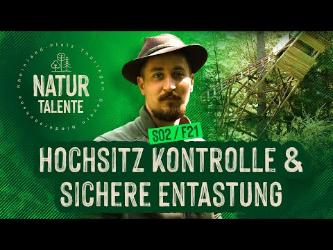 Maroder Hochsitz und sichere Entastung mit der Motorsäge! | #NATURTALENTE Folge 21 I Staffel 2