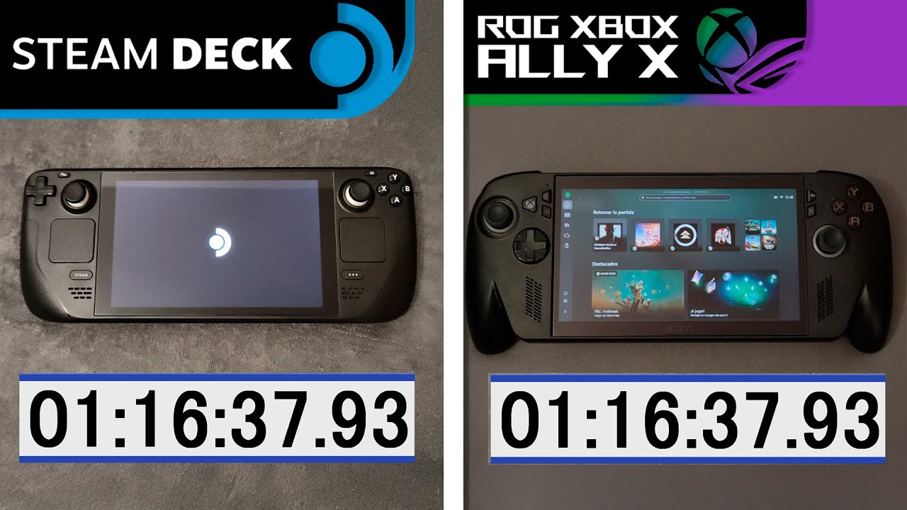 ROG Xbox Ally X vs Steam Deck | Full Comparison | Graphics, Battery & Performance