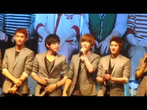 [10.6.11 U-Kiss Showcase in Malaysia] - Greetings from U-kiss