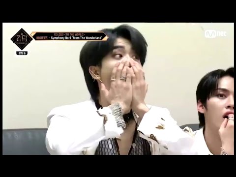kingdom groups reaction to jongho's high note