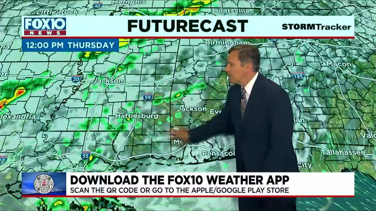 Rain chances rise: Today's outlook for Wednesday evening, April 5, 2023 from FOX10 News