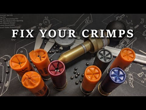 How to get PERFECT SHOTSHELL CRIMP (Better than factory)