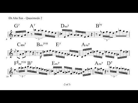 Charlie Parker on Quasimodo 2 -  December 17, 1947