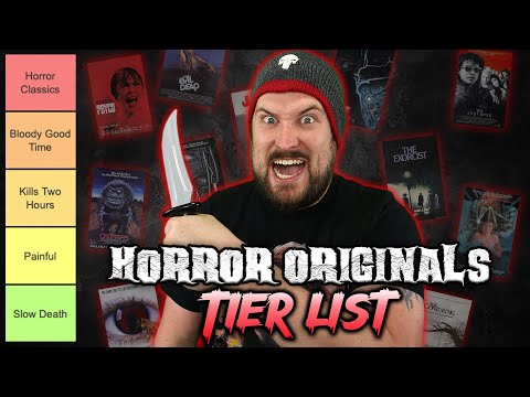 Original Horror Movies | Tier List Ranking