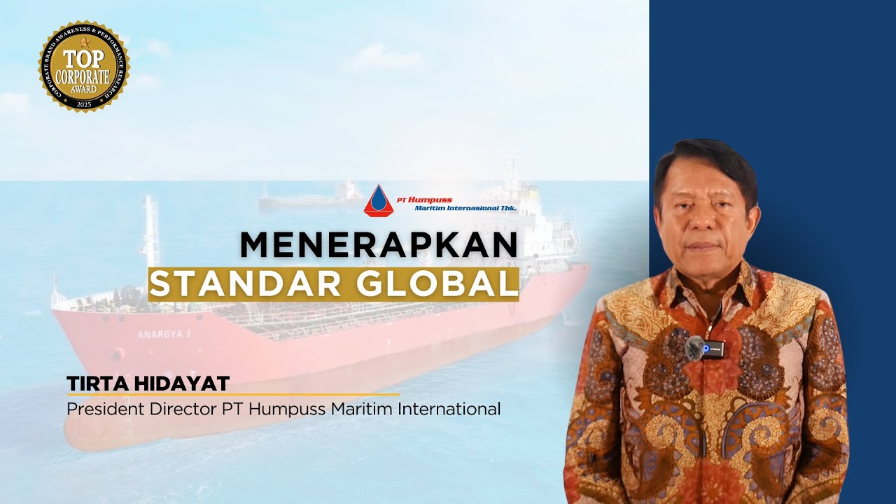 PT Humpus Maritim International Tbk meraih Top Corporate Award 2025