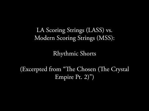 LA Scoring Strings 2.5 vs. Modern Scoring Strings 1.2.2: Rhythmic Shorts