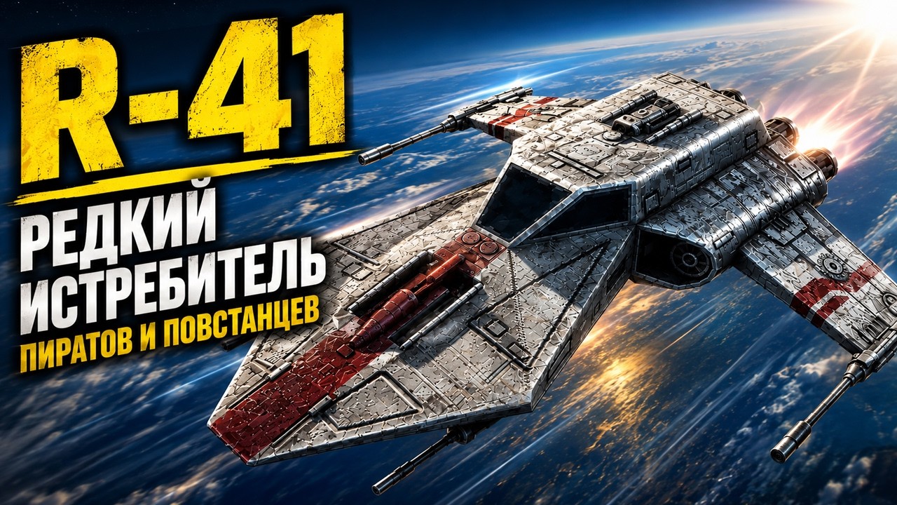 R-41 – истребитель пиратов и повстанцев starchaser