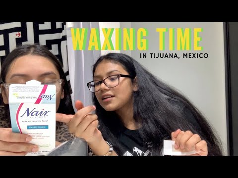 HER FIRST TIME GETTING WAXED!