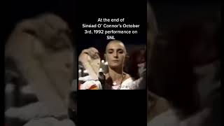 Sinéad O’Connor on SNL 1992.