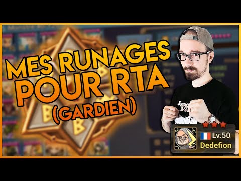 Mes derniers runages pour aller perfer en gardien RTA ! Summoners War
