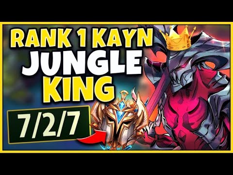 #1 KAYN WORLD HOW TO 1V5 IN HIGH-ELO (ALWAYS WIN) - League of Legends