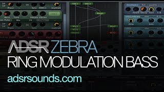 U-he Zebra tutorial - Make Crazy Bass Sounds With The Ringmodule