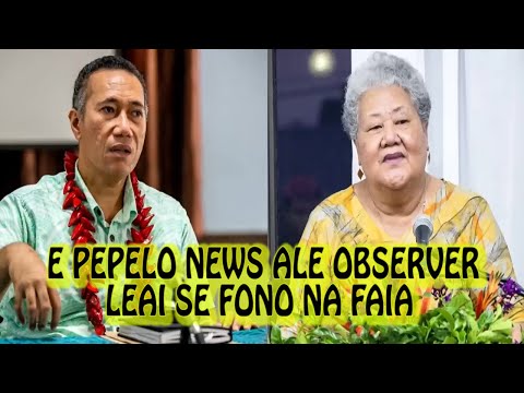 Sunday 2 November Updates -Ganasavea Manuia-Samoa Entertainment Media & Tv