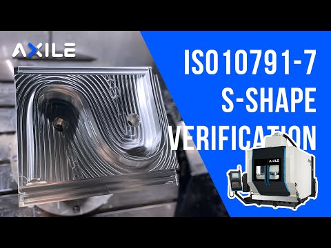 【AXILE machining】S shape Verification