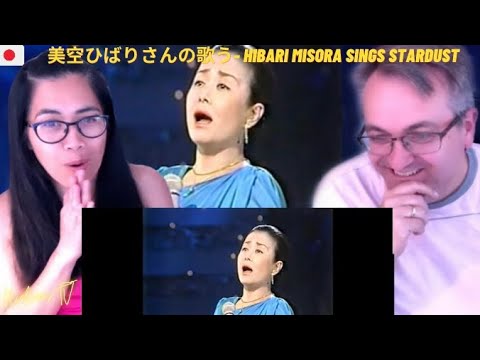 🇩🇰NielsensTv REACTS TO 🇯🇵美空ひばりさんの歌う- Hibari Misora ​​sings stardust