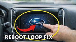 Subaru Outback head unit continuous reboot loop – firmware fix (18-20)
