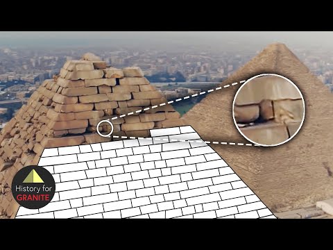 First View of this Pyramid Construction Technique