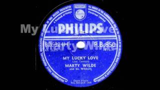 Marty Wilde    'My Lucky Love'   78 RPM