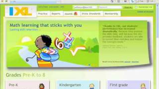 How to sign in ixl...
