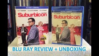 Suburbicon BLU RAY REVIEW + Unboxing - Matt Damon video