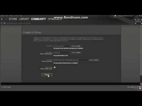 Steam Community :: Video :: How to create your own group on steam
