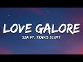 SZA Love Galore Lyrics Ft Travis Scott