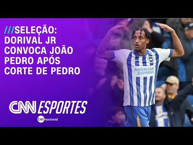 Seleção: Dorival Jr convoca João Pedro após corte de Pedro | CNN NOVO DIA