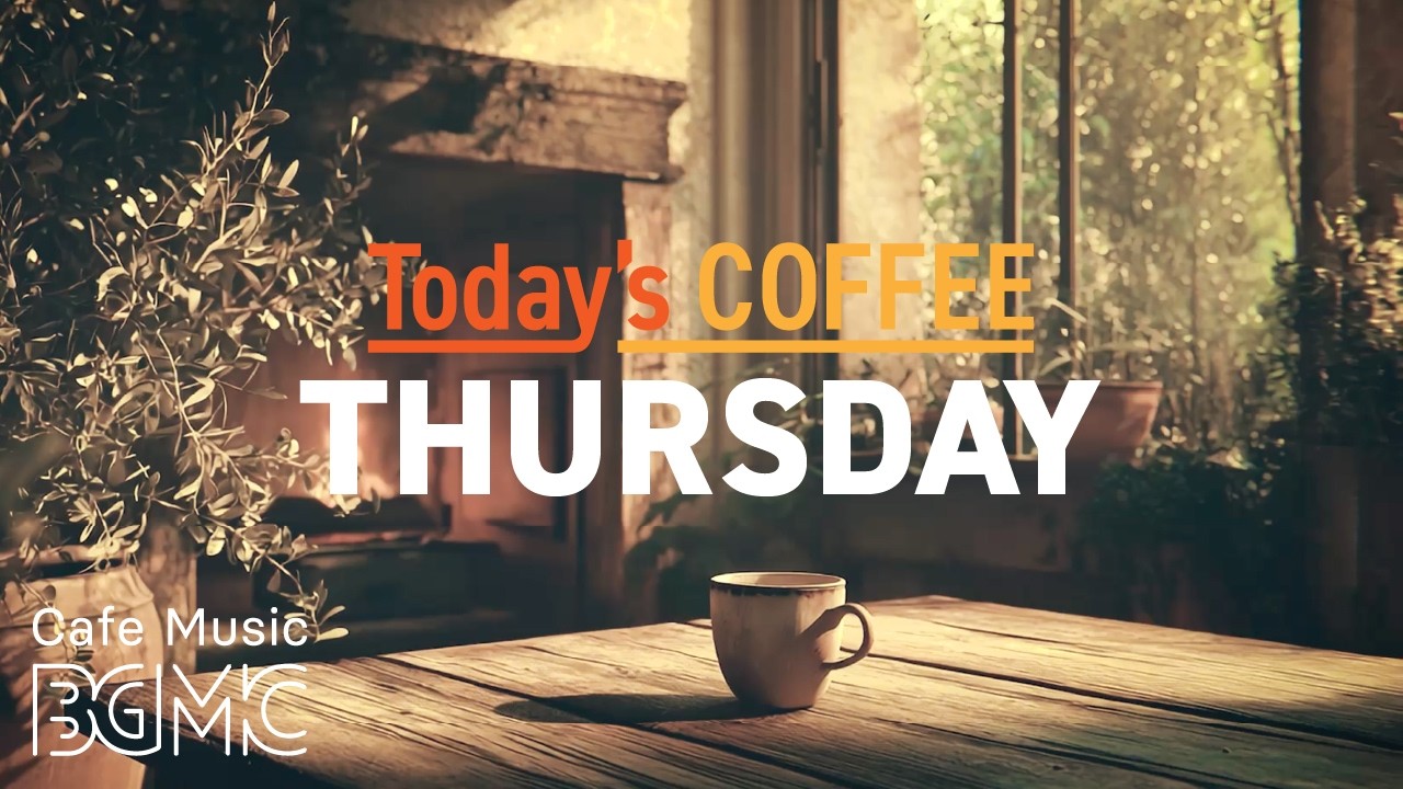 Pull Up a Chair by the Olive Tree ☕ Quiet Cafe Jazz to Slow Down & Refocus Your Thursday