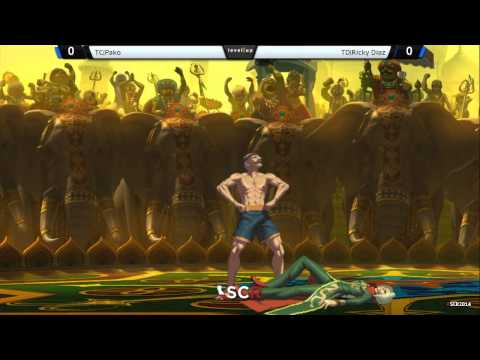 KOF XIII TC Pako vs TD Ricky Diaz - Socal Regionals 2014 Day 2