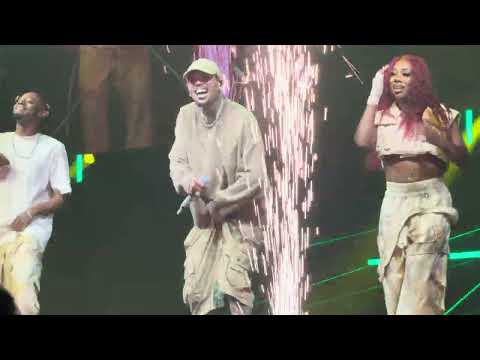 Chris Brown - Grass Ain`t Greener (Live) 4K
