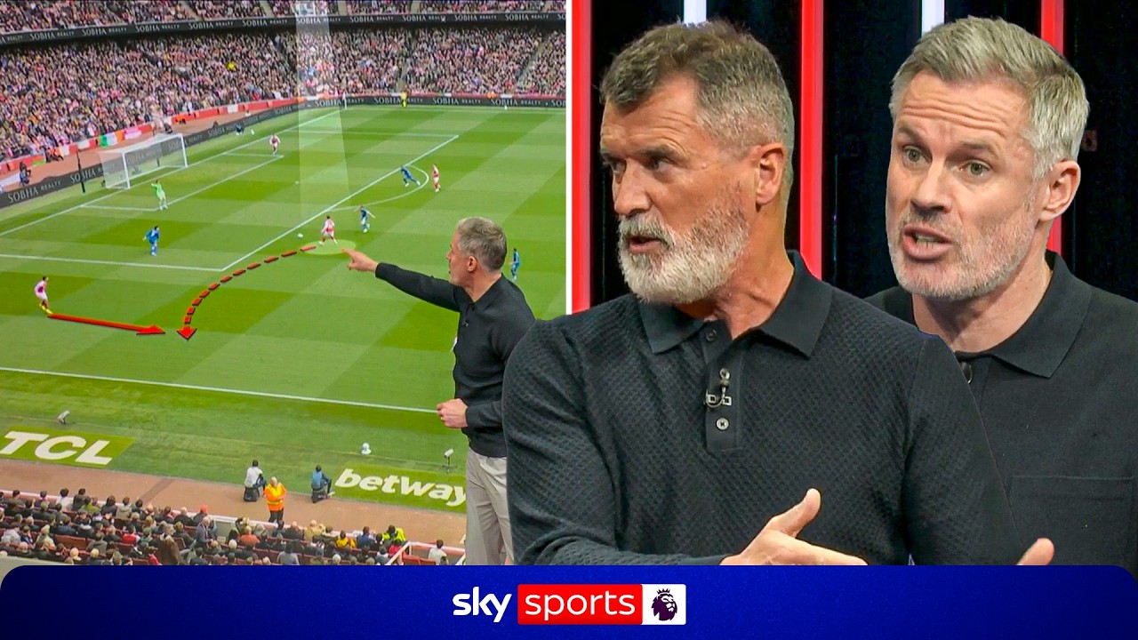 "Arsenal need to get a grip" | Carragher & Keane ANALYSE Arsenal mistakes vs Bournemouth