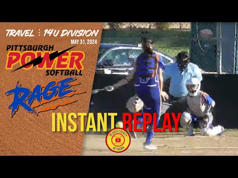 🥎✂🎞️14U Division︙Pittsburgh Power vs Valley Rage︙Instant Replays