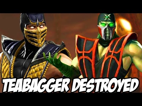 THE MOST EMBARRASSING TEABAGGER DESTRUCTION EVER - Mortal Kombat X No Variation Challenge #14 Ermac