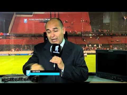 El análisis de Elio Rossi. Newells 0 - Colón 1.Fecha 22.Torneo Primera División 2015.FPT