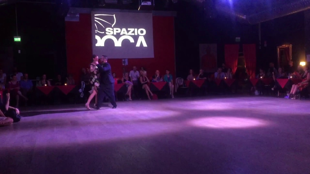 Claudia Cavagnini y John Zabala Milonga 3/4 San Benito de Palermo (Milonga Pensalo Bien -  Milano)
