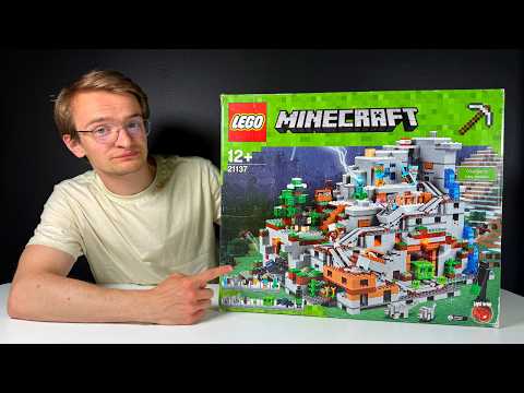 The best LEGO license: the largest Minecraft set, 'The Mountain Mine,' reviewed! (21137)