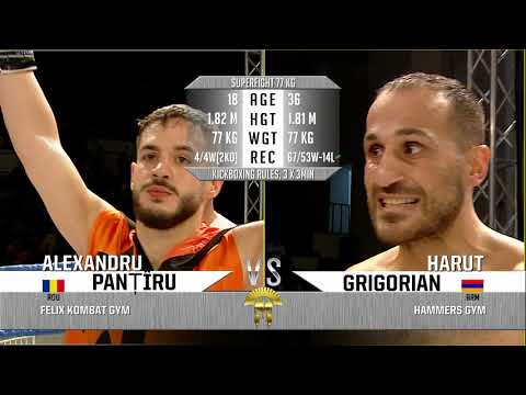 Puștiul român care uimește planeta: Alex Panțîru îl demolează pe Grigorian, fostul campion GLORY!!