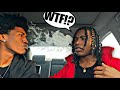 RANDOMLY BLOWING SMOKE IN RockstarJus FACE PRANK Urbar